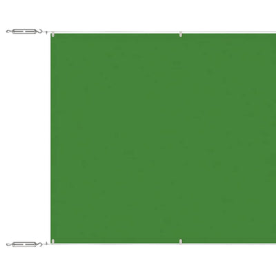 Vidaxl luifel verticaal 100x600 cm oxford stof lichtgroen