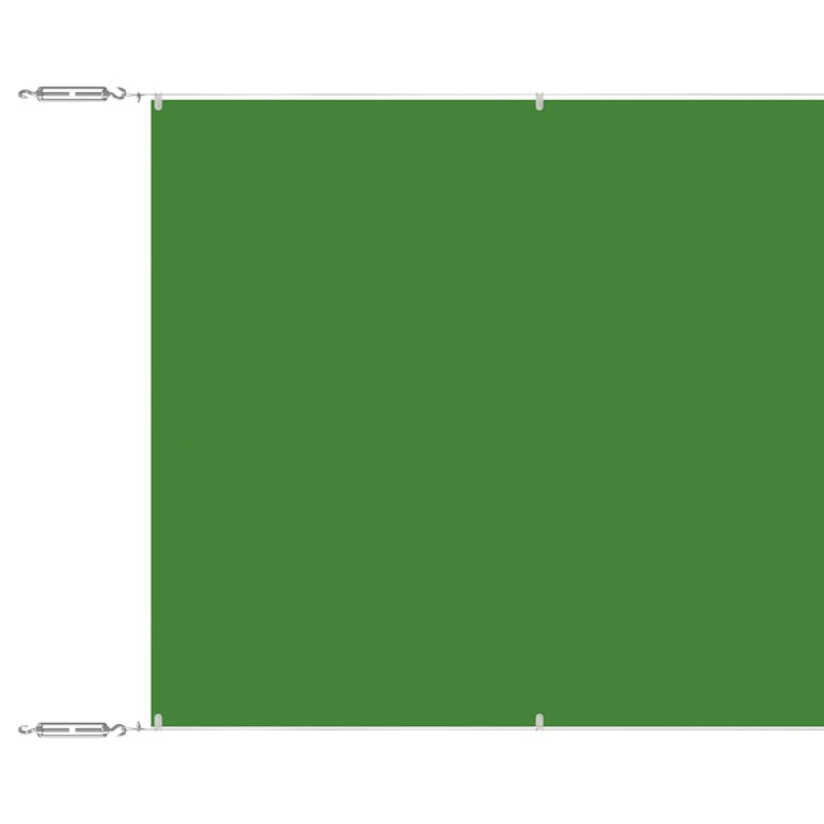 Vidaxl luifel verticaal 100x1000 cm oxford stof lichtgroen