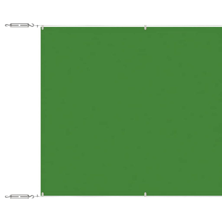 Vidaxl luifel verticaal 100x1200 cm oxford stof lichtgroen