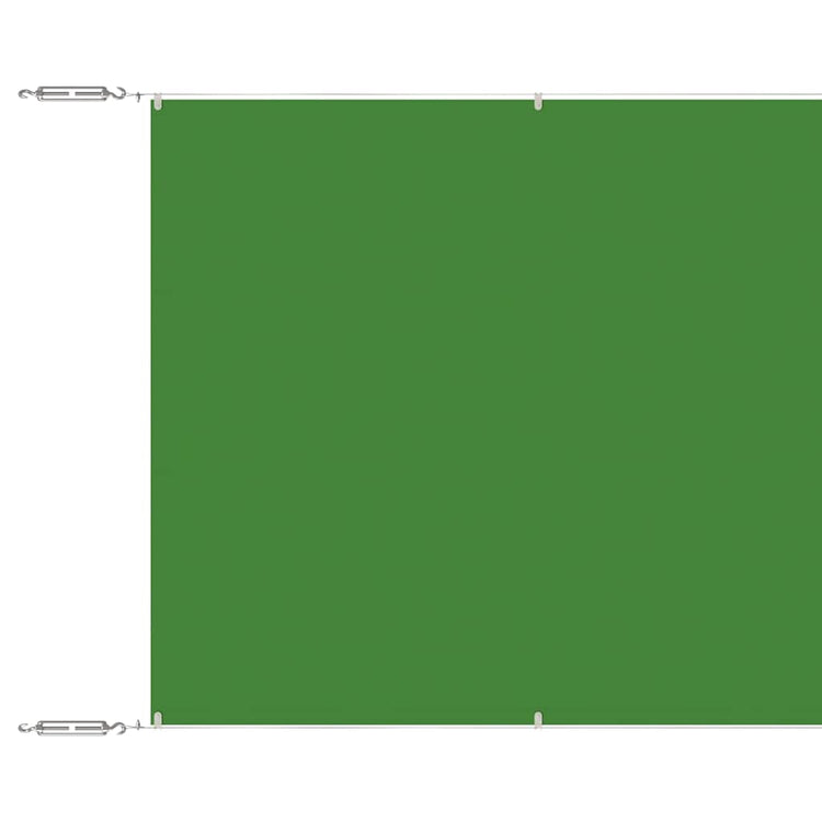 Vidaxl luifel verticaal 140x800 cm oxford stof lichtgroen