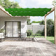 Vidaxl luifel verticaal 140x800 cm oxford stof lichtgroen