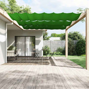 Vidaxl luifel verticaal 250x420 cm oxford stof lichtgroen - afbeelding 1
