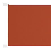 Vidaxl luifel verticaal 60x420 cm oxford stof terracottakleurig - afbeelding 2