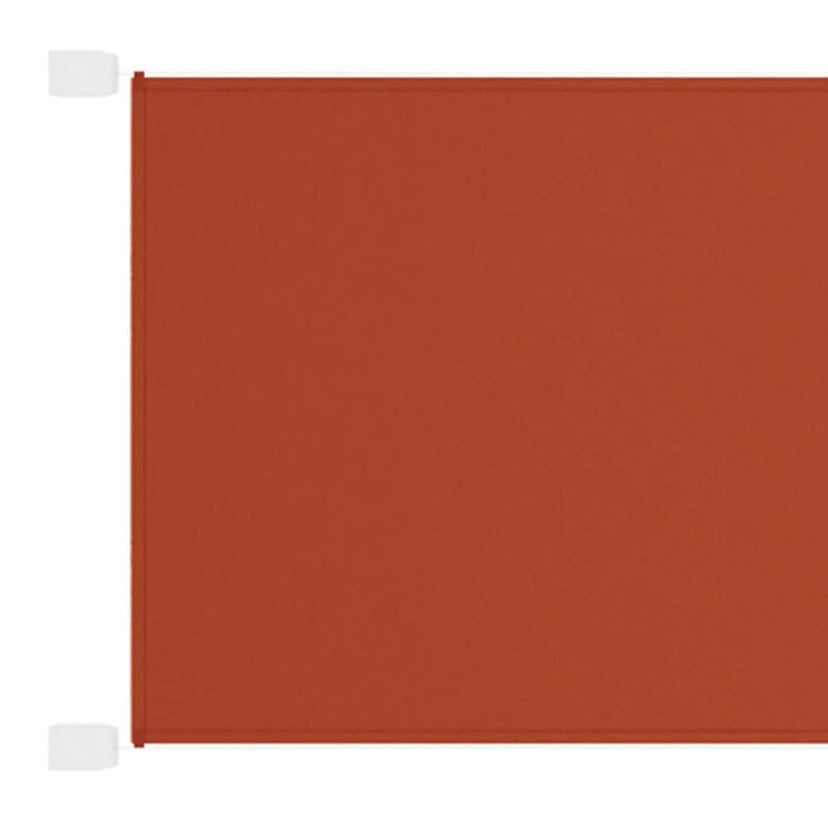 Vidaxl luifel verticaal 60x420 cm oxford stof terracottakleurig