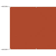 Vidaxl luifel verticaal 60x800 cm oxford stof terracottakleurig - afbeelding 2