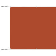 Vidaxl luifel verticaal 60x1000 cm oxford stof terracottakleurig - afbeelding 2