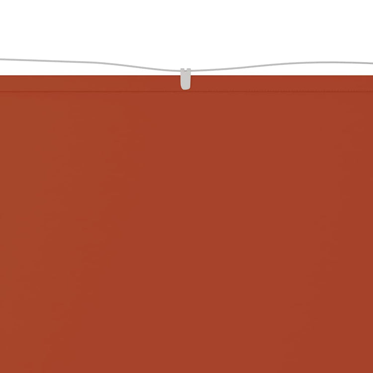 Vidaxl luifel verticaal 100x1000 cm oxford stof terracottakleurig