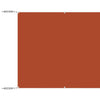 Vidaxl luifel verticaal 100x1200 cm oxford stof terracottakleurig