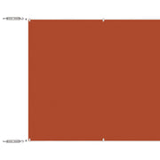 Vidaxl luifel verticaal 140x800 cm oxford stof terracottakleurig - afbeelding 2