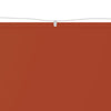 Vidaxl luifel verticaal 140x800 cm oxford stof terracottakleurig