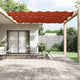 Vidaxl luifel verticaal 140x800 cm oxford stof terracottakleurig