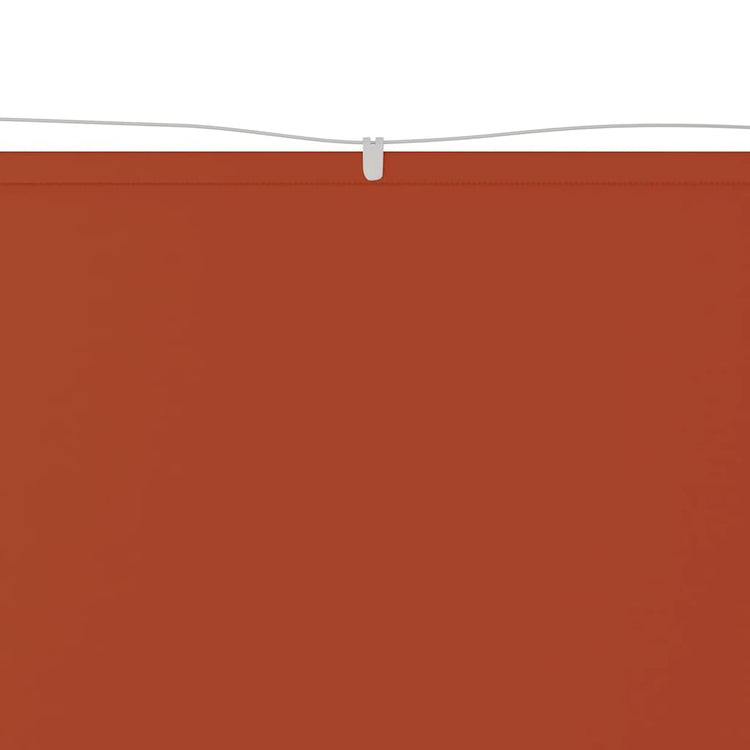 Vidaxl luifel verticaal 180x800 cm oxford stof terracottakleurig