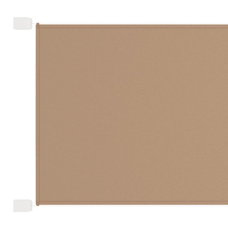 Vidaxl luifel verticaal 60x270 cm oxford stof taupe