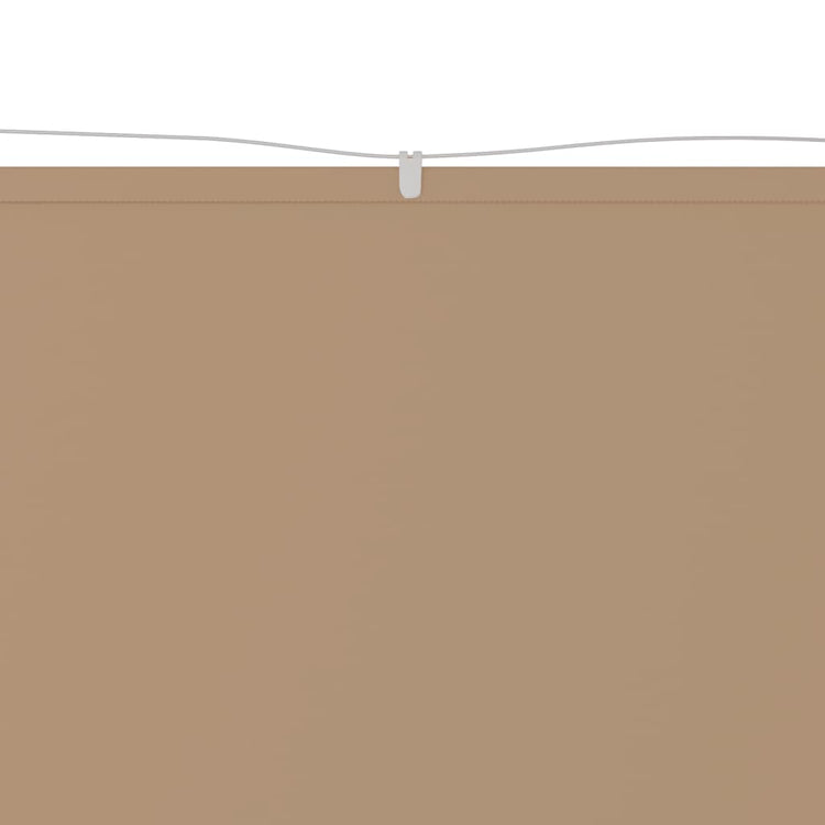 Vidaxl luifel verticaal 60x270 cm oxford stof taupe