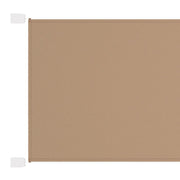 Vidaxl luifel verticaal 60x600 cm oxford stof taupe - afbeelding 2