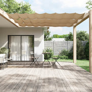 Vidaxl luifel verticaal 60x600 cm oxford stof taupe - afbeelding 1