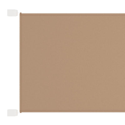 Vidaxl luifel verticaal 140x600 cm oxford stof taupe