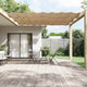 Vidaxl luifel verticaal 140x800 cm oxford stof taupe