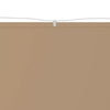 Vidaxl luifel verticaal 180x360 cm oxford stof taupe