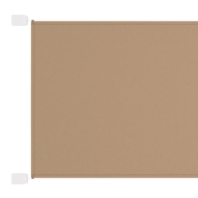 Vidaxl luifel verticaal 180x1000 cm oxford stof taupe