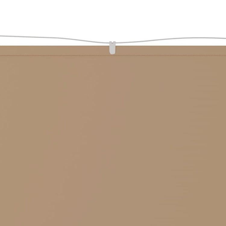 Vidaxl luifel verticaal 200x360 cm oxford stof taupe