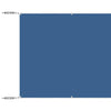 Vidaxl luifel verticaal 60x1000 cm oxford stof blauw