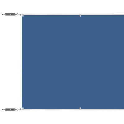 Vidaxl luifel verticaal 140x1000 cm oxford stof blauw