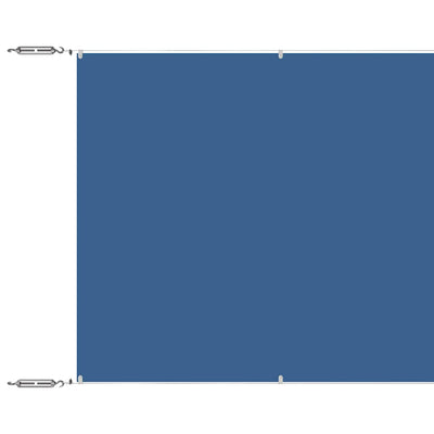 Vidaxl luifel verticaal 180x1200 cm oxford stof blauw