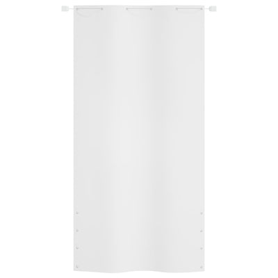 Vidaxl balkonscherm 120x240 cm oxford stof wit