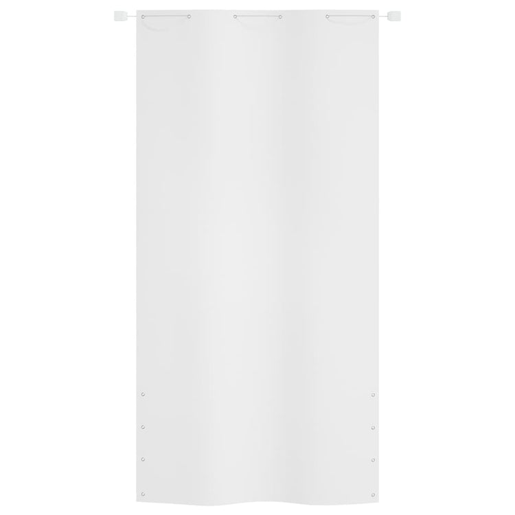 Vidaxl balkonscherm 120x240 cm oxford stof wit