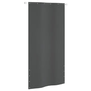 VidaXL Balkonscherm 120x240 cm oxford stof antracietkleurig - afbeelding 1
