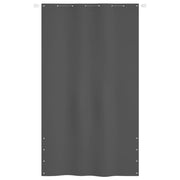 VidaXL Balkonscherm 140x240 cm oxford stof antracietkleurig - afbeelding 2
