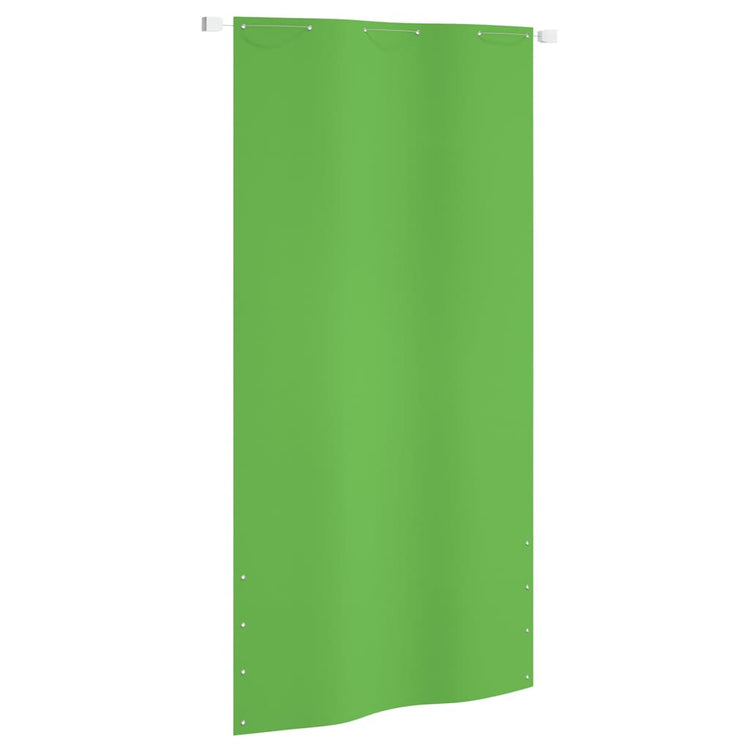 Vidaxl balkonscherm 120x240 cm oxford stof lichtgroen
