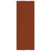 Vidaxl balkonscherm 80x240 cm oxford stof terracottakleurig