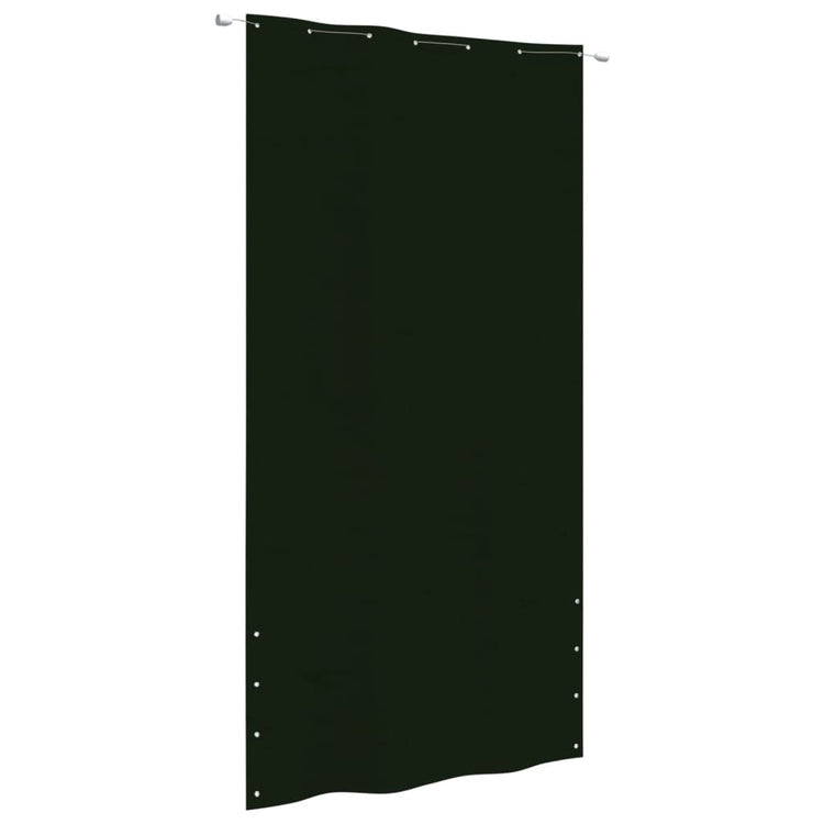 Vidaxl balkonscherm 140x240 cm oxford stof donkergroen