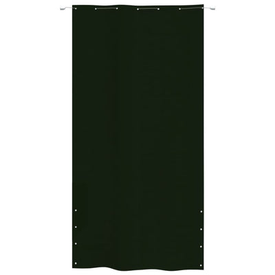 Vidaxl balkonscherm 140x240 cm oxford stof donkergroen