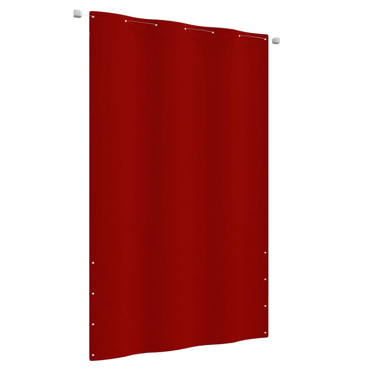 Vidaxl balkonscherm 140x240 cm oxford stof rood