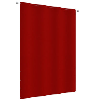 VidaXL Balkonscherm 160x240 cm oxford stof rood