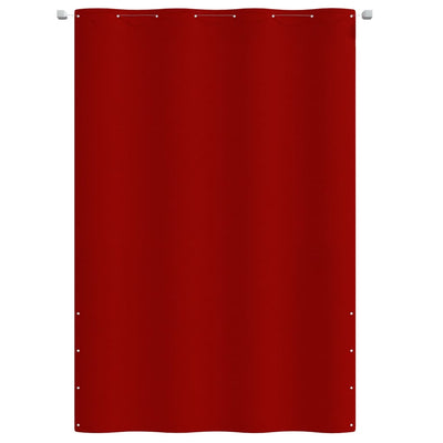 Vidaxl balkonscherm 160x240 cm oxford stof rood
