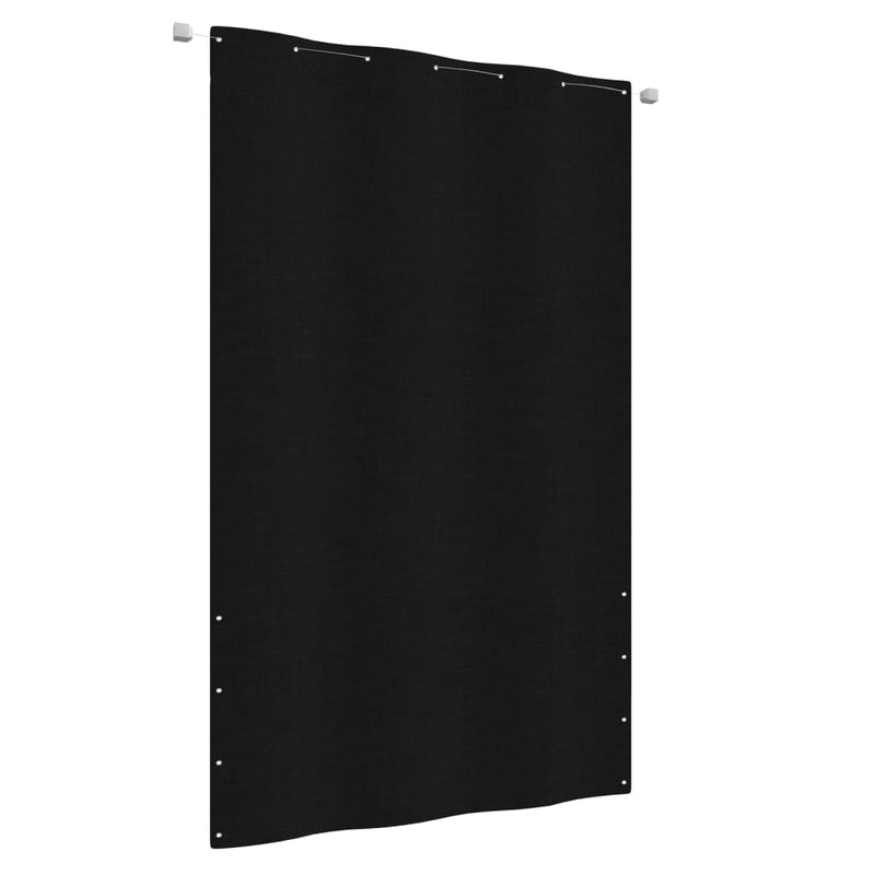 Vidaxl balkonscherm 140x240 cm oxford stof zwart