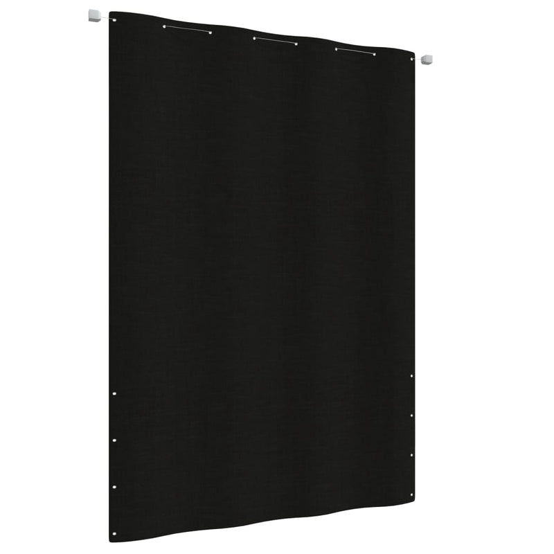 Vidaxl balkonscherm 160x240 cm oxford stof zwart