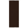 Vidaxl balkonscherm 80x240 cm oxford stof bruin
