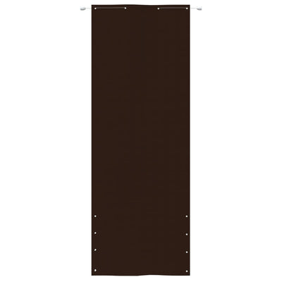 Vidaxl balkonscherm 80x240 cm oxford stof bruin