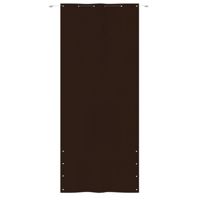 Vidaxl balkonscherm 120x240 cm oxford stof bruin
