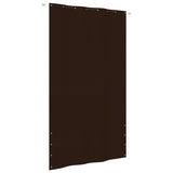 Vidaxl balkonscherm 160x240 cm oxford stof bruin - afbeelding 1