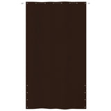 Vidaxl balkonscherm 160x240 cm oxford stof bruin - afbeelding 2