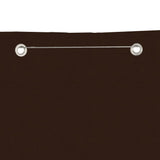 Vidaxl balkonscherm 160x240 cm oxford stof bruin - afbeelding 3