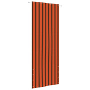 Vidaxl balkonscherm 80x240 cm oxford stof oranje en bruin - afbeelding 1