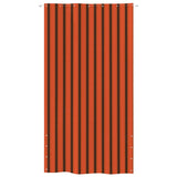 VidaXL Balkonscherm 140x240 cm oxford stof oranje en bruin - afbeelding 2