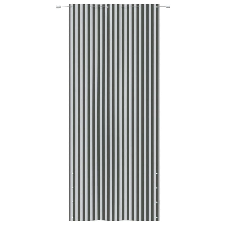 VidaXL Balkonscherm 120x240 cm oxford stof antracietkleurig en wit